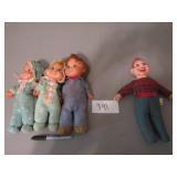 4 Dolls Left Are Mattel Circa 2- 1970 & 1 1974 4 Dolls Left Are Mattel Circa 2- 1970 & 1 1974