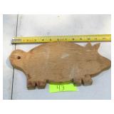Pig Cutting Board Pig Cutting Board