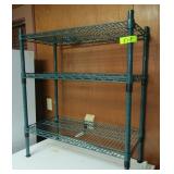 Metal Rack 35" T x 30" W x 14" D