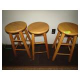 3 Bar Stools