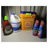 Laundry Supplies 1/2 Full Or More