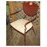 Metal Back Chair