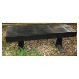 Heavy Metal Bench w/ Cast Iron Base BRING HELP