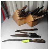 Knife Blocks w/ Contents
