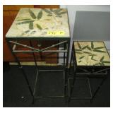 2 Tile Top Tables Left 30"