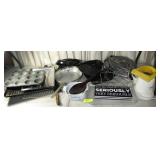 Table Lot Cooking Supplies