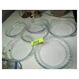 Blue Tinted Pie Plates
