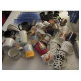 Large Lot Of Coffee Cups