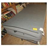 Rolling Bed Frame Mattress NOT INCLUDED.