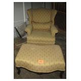 Chair w/ Ottoman