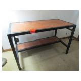 Heavy Metal Trim Desk Has Scratches