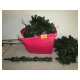 Disassembled Christmas Tree