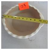 Pampered Chef Stoneware Pie Plate