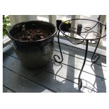 Plant Pot & Stand
