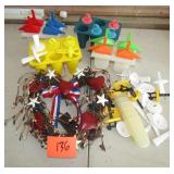 Popsicle Makers & Small Wreath