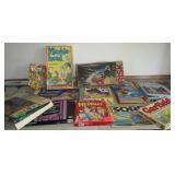 Kids Games Maybe Missing Pieces. Old Boxes