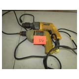 2 Working Drills Black & Decker & Dewalt