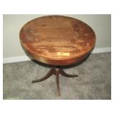 Round Table Rough No Drawer 27" T x 24" Dia