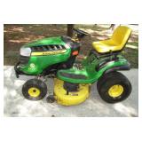 John Deere D130 Runs Good New Battery