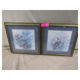 2 Pc Lena Lili Floral Wall Art 2 Pc Lena Lili Floral Wall Art