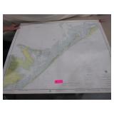 Vintage Pamlico Sound Map Vintage Pamlico Sound Map