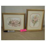 2 Pc Floral Wall Art 2 Pc Floral Wall Art