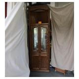 Curio Cabinet w/ Mirrored Back No Shelves Curio Cabinet w/ Mirrored Back No Shelves