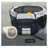 Fabulous Pet Foldable Pet Pen w/ Pet Cozy