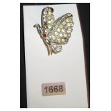 butterfly with gems.