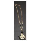 rope chiari with beaded tassel