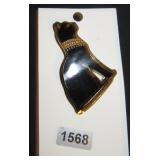 Black Cat brooch