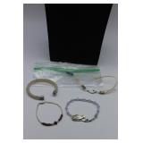 4 bracelets