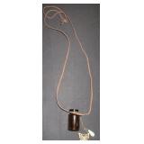 leather with jar, butterfly