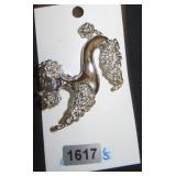 poodle with blue gem eyes