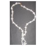 clear bead necklace