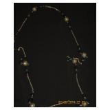 silver with blue beads and silver accent beads