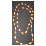 long wooden bead necklace