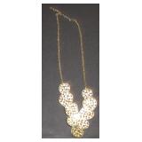 flower and flower petals with gemstones