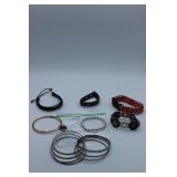 7 bracelets - odd mix