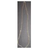 gold chain long and plain