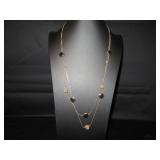 2 strand chain with accent beads