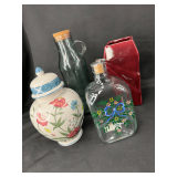 Assorted Decorative Glass and Ceramic Vessels Collection