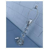 Clear Acrylic Stacked Sphere Table Lamp