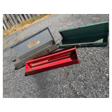 Collection of Three Metal Tool Boxes