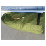 Goplus Olive Green Rolling Storage Duffel Bag w/ Cot