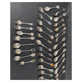Large Collection of International and Regional Souvenir Collector Spoons