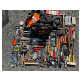 Comprehensive Assortment of Hand Tools and Storage Bags