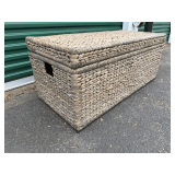 Pottery Barn Seagrass Storage Trunk