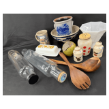 Assorted Kitchenware and Decorative Collectibles Collection