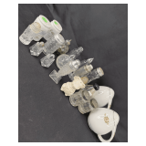 Assorted Collection of Glass and Ceramic Salt and Pepper Shakers